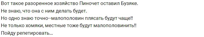 Мнение: «Примадонна» Бузова и «Пиночет» Андрюха