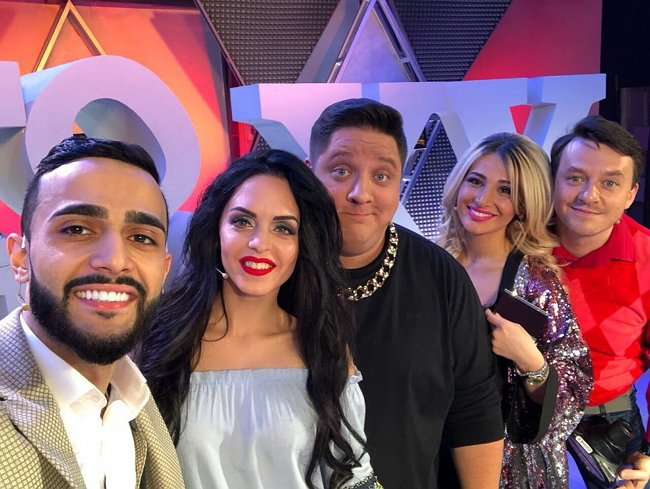 Фото с ток-шоу (22.11.2017)