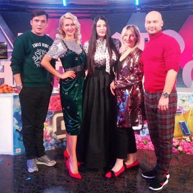 Фото с ток-шоу (13.12.2017)