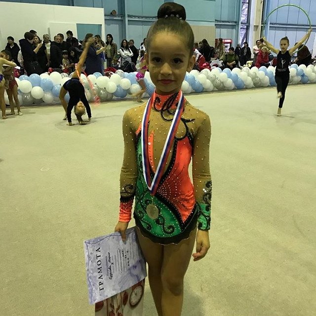 Маруся Бородина взяла призовое место на соревнованиях