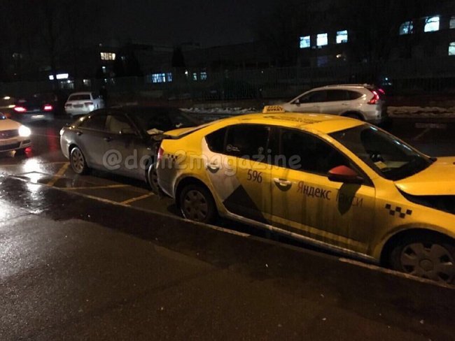 Глеб Жемчугов протаранил сразу несколько машин