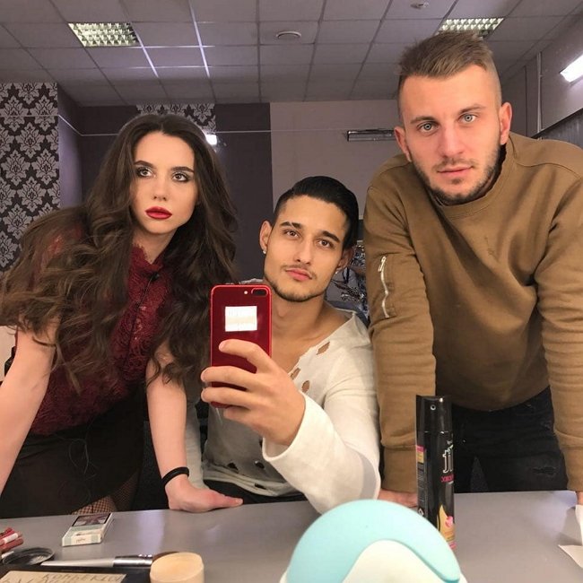 Фото с ток-шоу (19.12.2017)