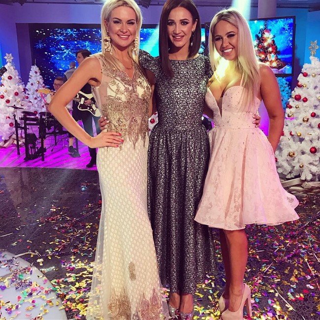 Фото с ток-шоу (22.12.2017)