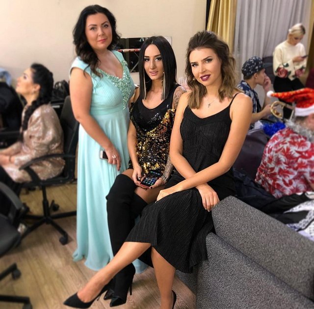 Фото с ток-шоу (26.12.2017)