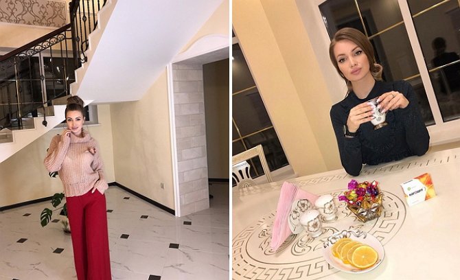 Евгения Феофилактова в восторге от своего дома