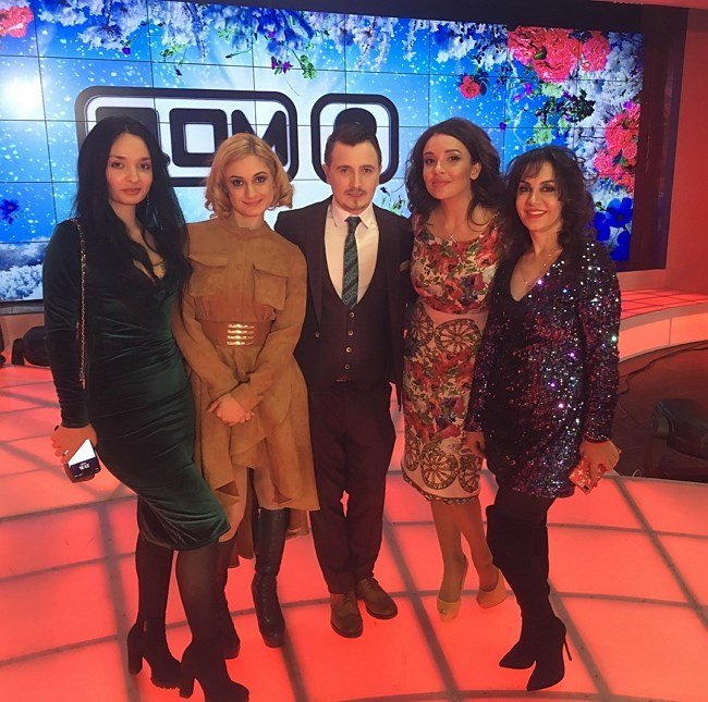 Фото с ток-шоу (1.02.2018)