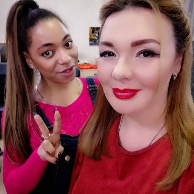 Фото с ток-шоу (13.02.2018)