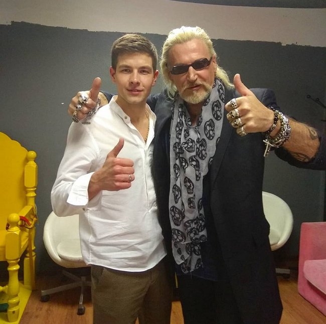 Фото с ток-шоу (18.02.2018)