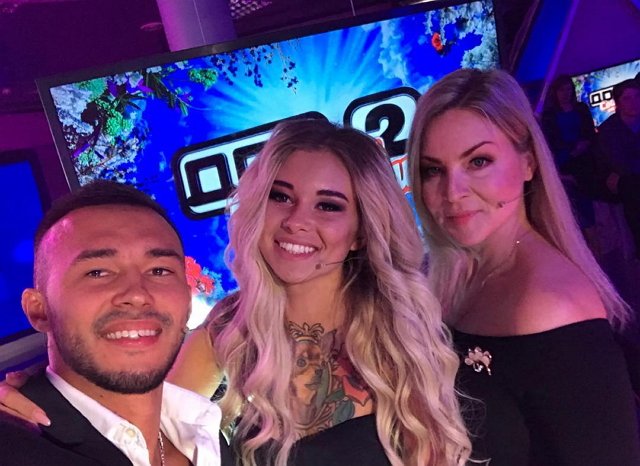 Фото с ток-шоу (5.03.2018)