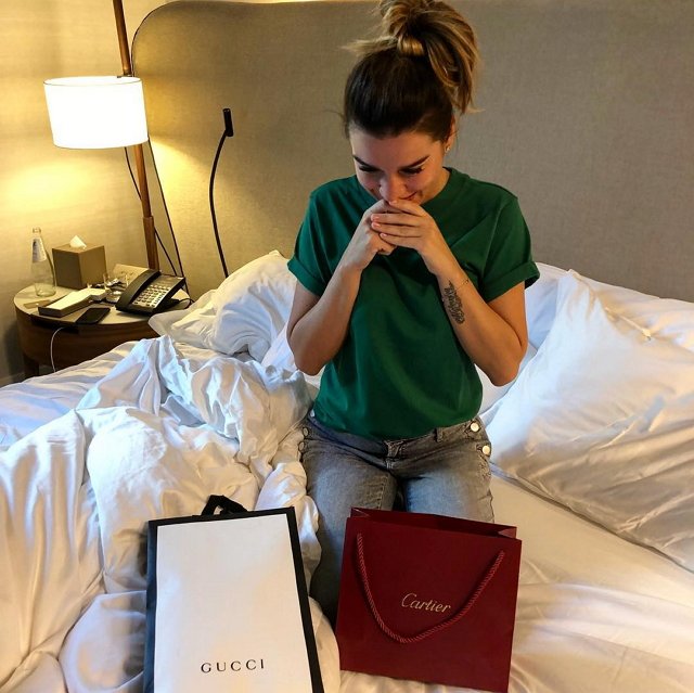 Фотоотчет с Миланских каникул Ксении Бородиной