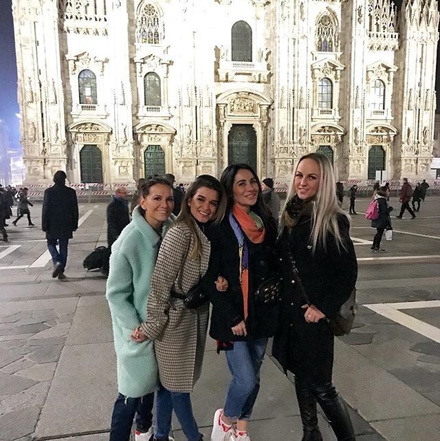 Фотоотчет с Миланских каникул Ксении Бородиной