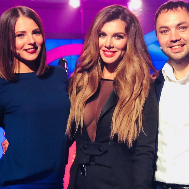 Фото с ток-шоу (10.04.2018)