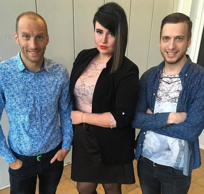 Фото с ток-шоу (13.05.2018)