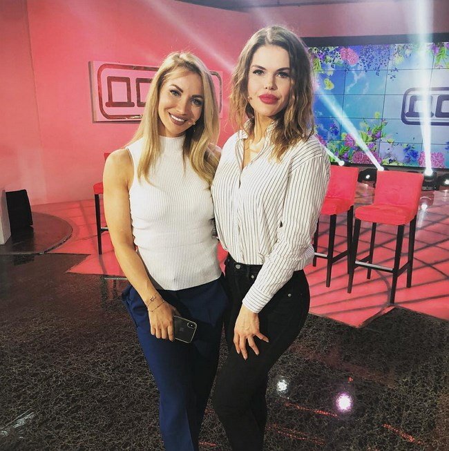 Фото с ток-шоу (13.05.2018)