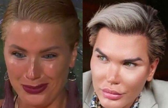 Оксана Ряска похожа на бразильского Кена