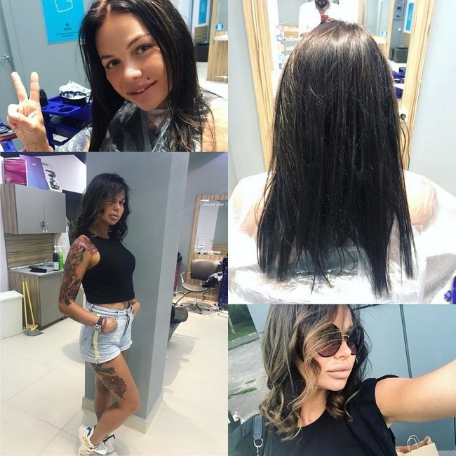 Саша Шева показала результаты похода в салон красоты