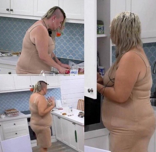 Пользователи сети в шоке от платья «гусеницы» Черно