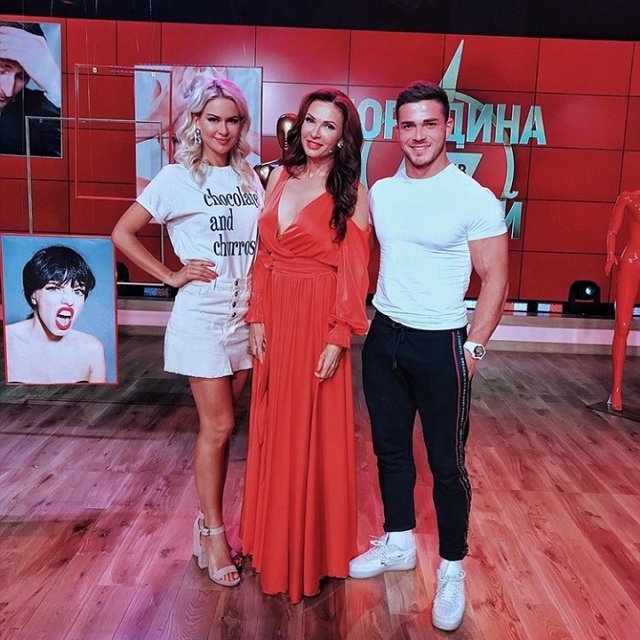 Фото с ток-шоу (11.09.2018)