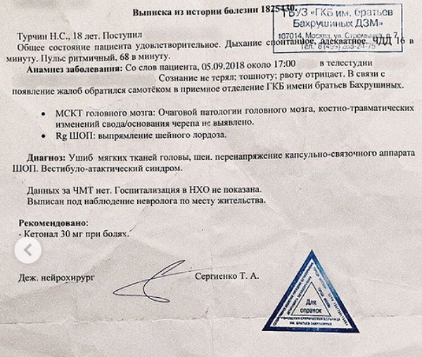 Охранник Александра Серова избил Никиту Турчина