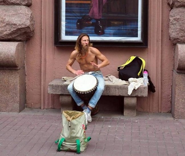 Свободолюбивый барабанщик и хиппи Константин Пугач