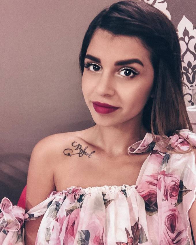 Алиана Устиненко решила избавиться от татуировок