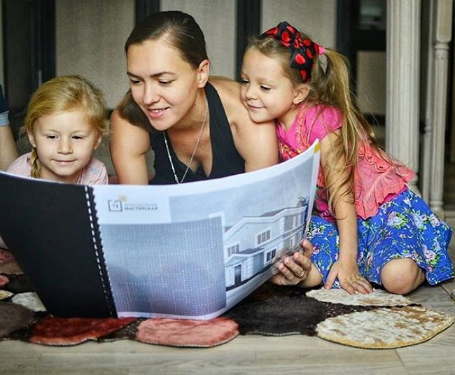 Мария Круглыхина показала дизайн-проект своего нового жилья