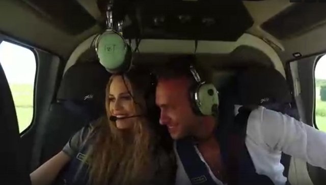 Безус устроил Милене свидание в небе