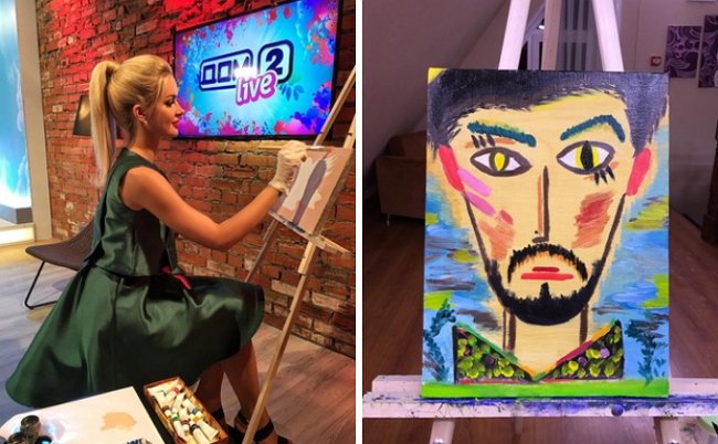 Марина Африкантова вновь взялась за кисти