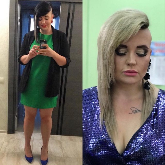 У Александры Оганесян проблема с выбором прически