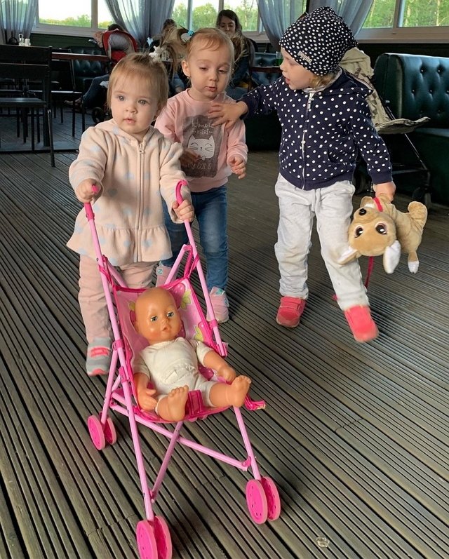 Ольга Рапунцель приобрела опыт многодетной матери