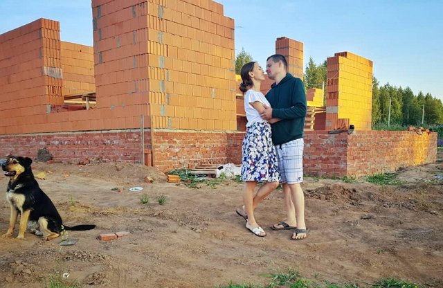 Мария Круглыхина: Ещё недавно здесь был фундамент