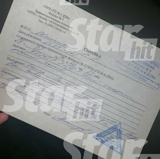 Бойфренд ударил Марго Овсянникову головой об стену