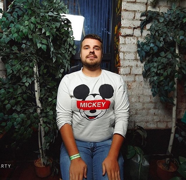 Новенький участник проекта Виктор Трифоненков