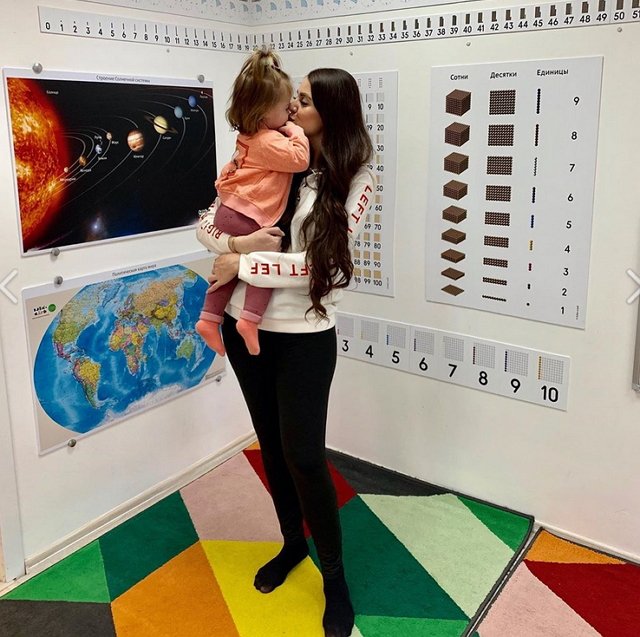 Ольга Рапунцель: Доча нарисовала свою первую картину