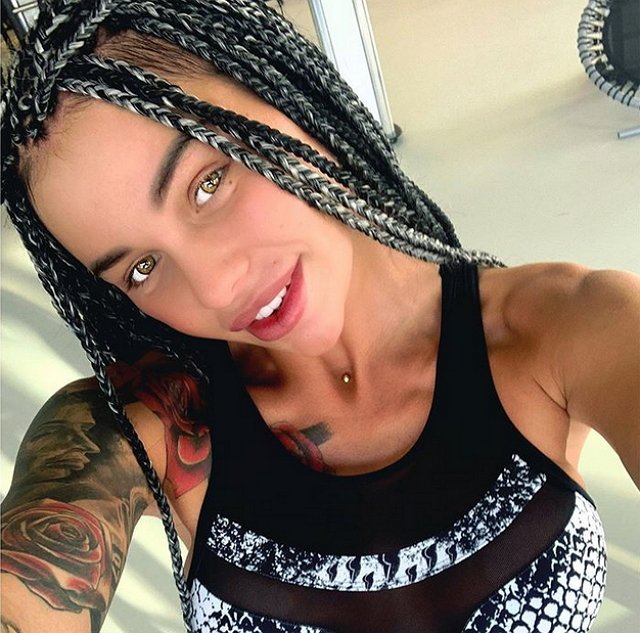 Саша Шева снова перекроила лицо и стала копией жены Джигана