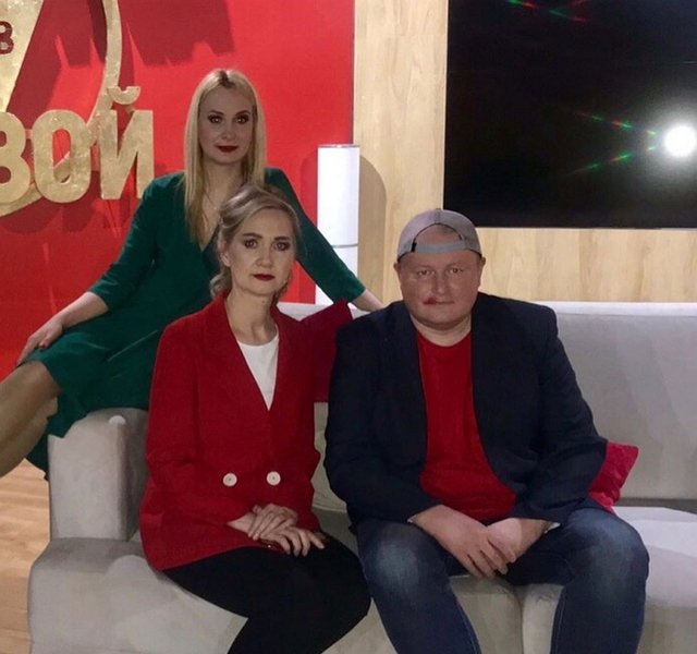 Фото с ток-шоу (2.04.2020)