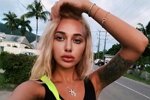 Анастасия Стецевят улетела на родину