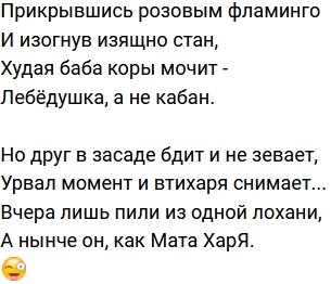 Стихи о Дом-2 на 19.11.2021