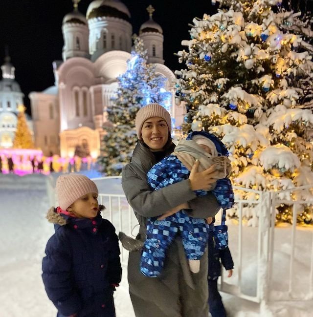 Мария Круглыхина: Илюшка приземлился носом в снег Мария Круглыхина: Илюшка приземлился носом в снег