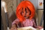 Дочка Степана Меньщикова ест 