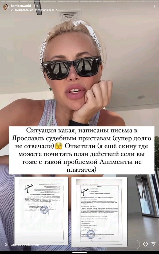 Элина Камирен: Дальнейшие действия адвоката...