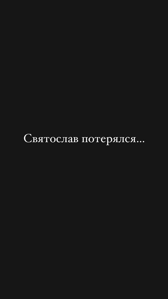 Андрей Черкасов: Святослав побежал за другом и пропал...