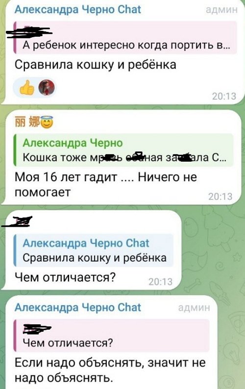 Сын и кошка довели до истерики Александру Черно