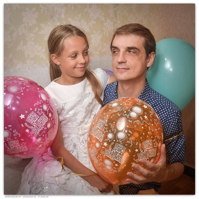 Сергей Адоевцев: Доченька моя, сегодня тебе 12 лет!