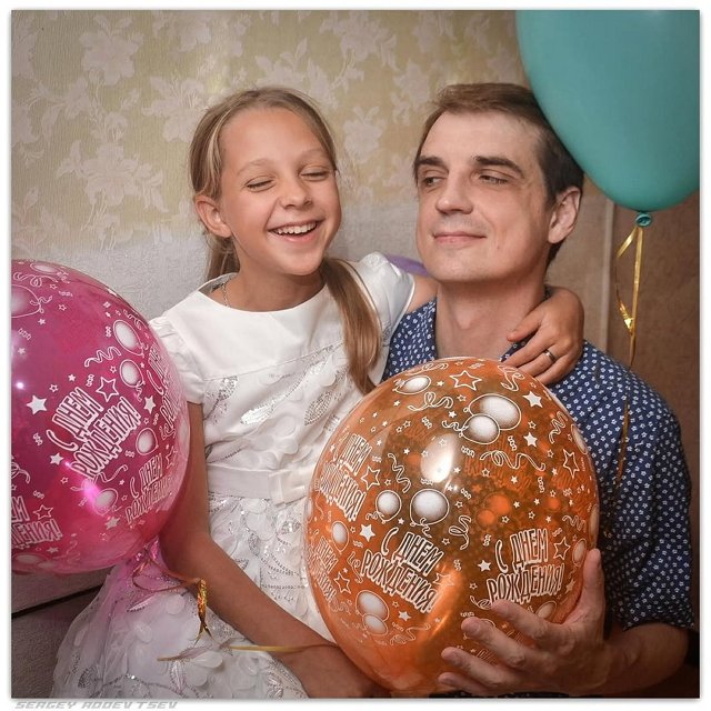 Сергей Адоевцев: Доченька моя, сегодня тебе 12 лет!