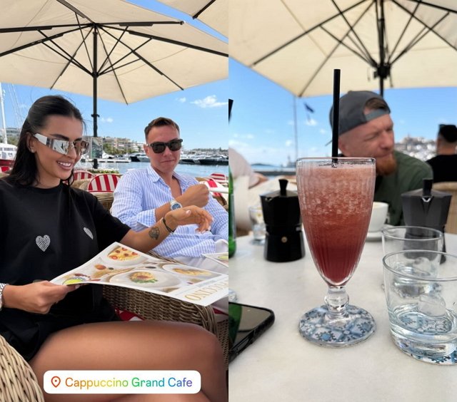 Кристина Бухынбалтэ с друзьями наслаждается отдыхом на Ибице Кристина Бухынбалтэ с друзьями наслаждается отдыхом на Ибице