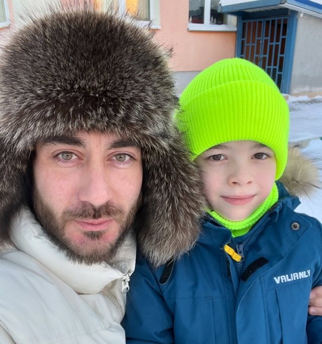 Салибеков повидался с младшим сыном от первого брака