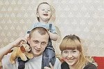 На день рождения проекта приезжала Ольга Титова с сыном