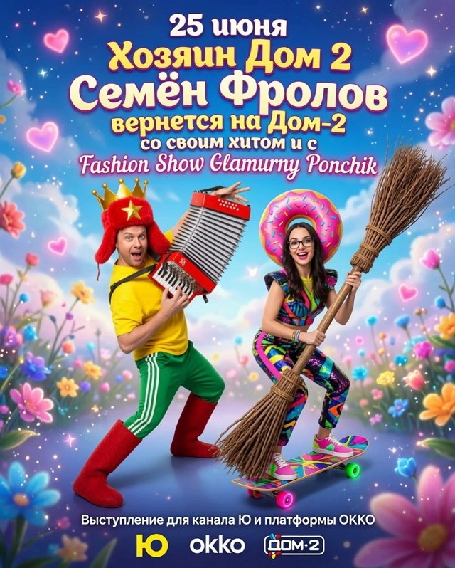 Ради Дома-2 Семён Фролов починил свой аккордеон